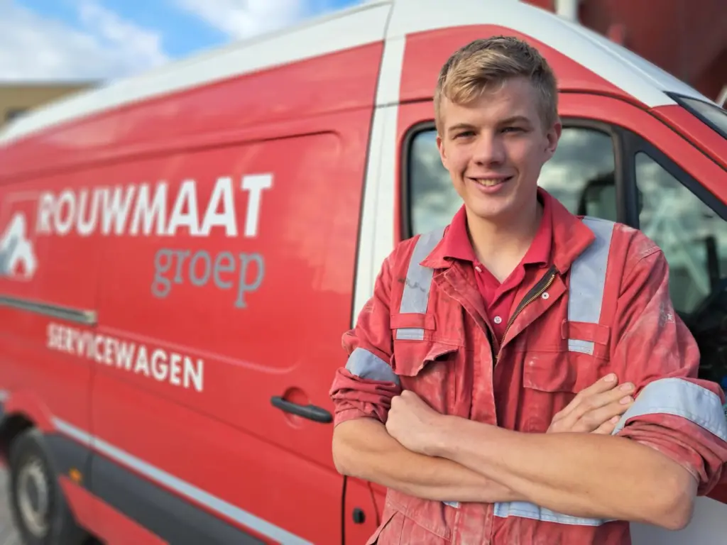 Van stage tot arbeidsovereenkomst: Koen Besselink over zijn loopbaan bij Rouwmaat