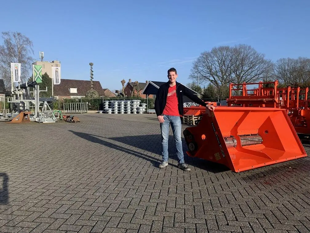 Stef Roelofs en zijn technische toekomst bij Hoopman Machines