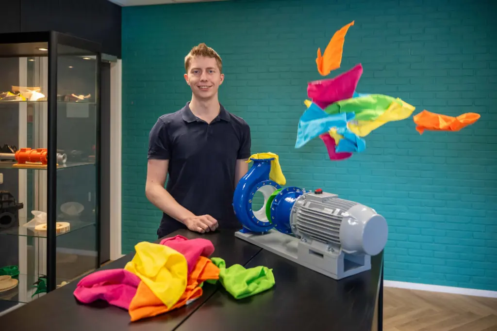 Tieme ging van afstuderen naar R&D engineer bij Pentair
